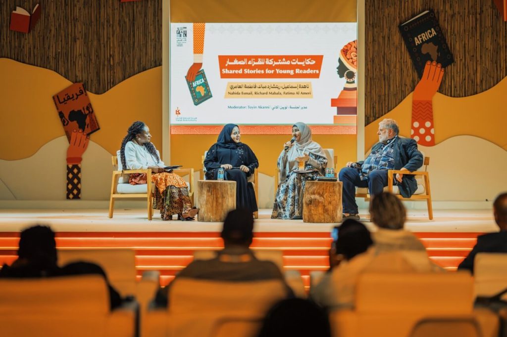 African musical storytelling, cultural exchanges with Arab authors enliven Sharjah LitFest 2 Panel discussion Shared Stories for Young Readers