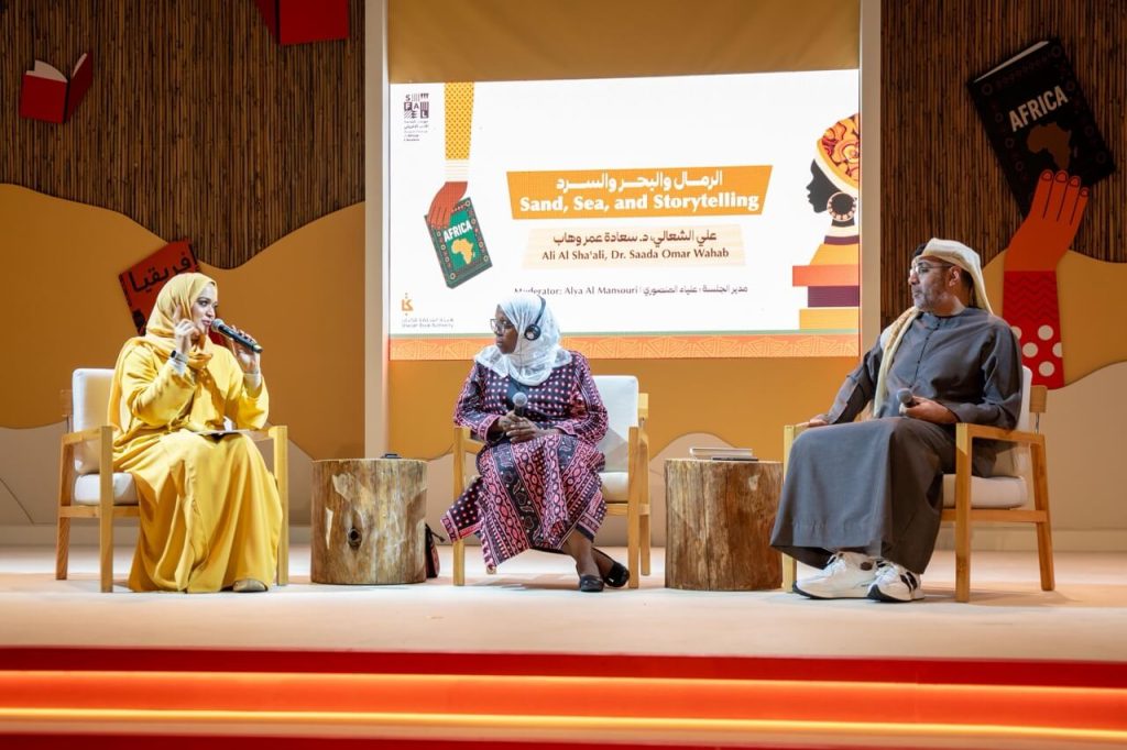 African musical storytelling, cultural exchanges with Arab authors enliven Sharjah LitFest 3 Panel discussion on Sand Sea and Storytelling