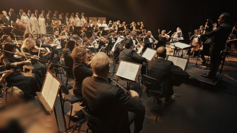 UAE Orchestra honours nation’s defenders through President Sheikh Mohamed’s Poem UAE National Orchestra Image Courtesy WAM