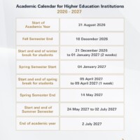 UAE announces three-year academic calendar for higher education institutions 2